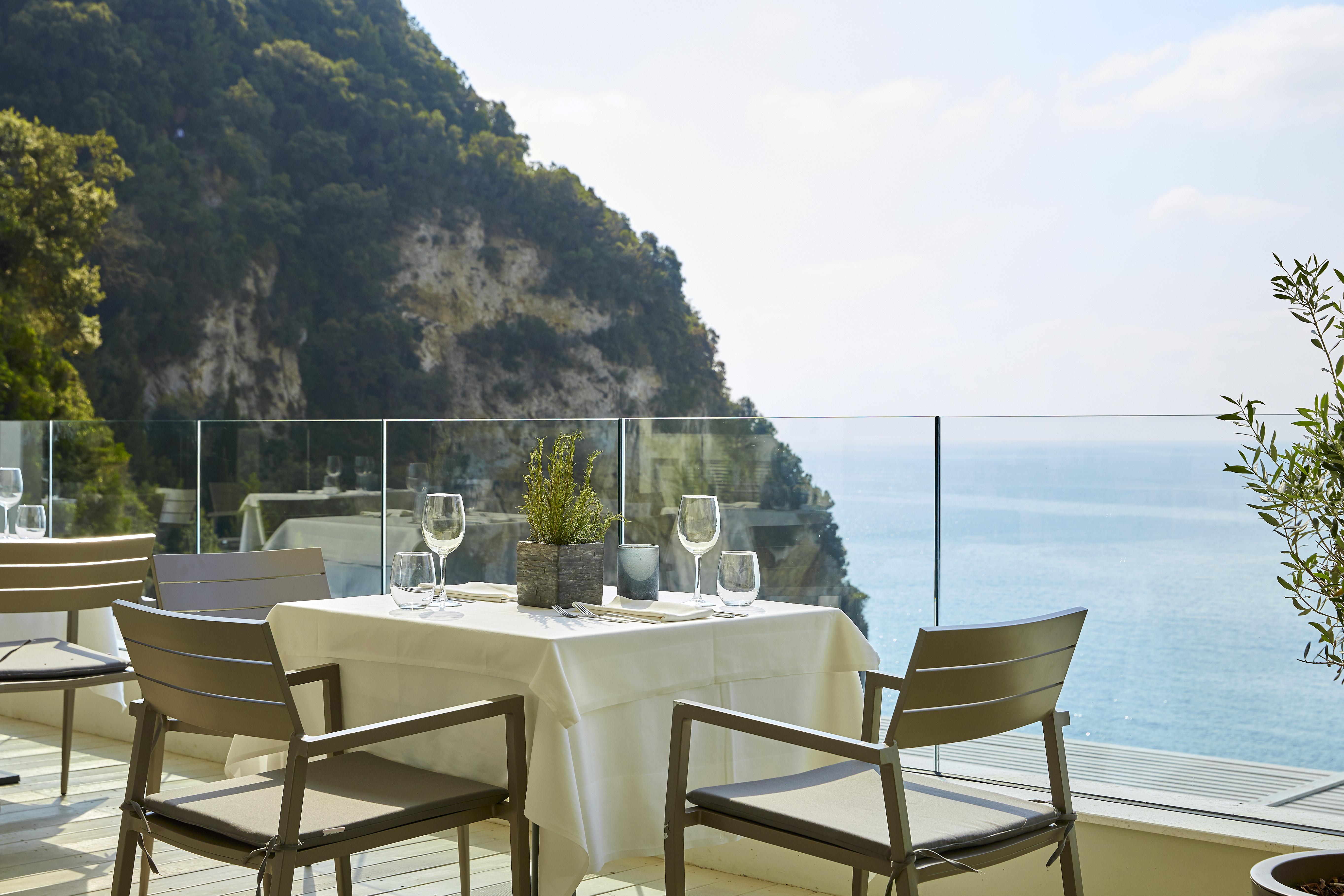 Alkyna Lifestyle Beach Resort Ex La Grotta Verde (Adults Only) Agios Gordios  Ngoại thất bức ảnh The Terrace at the Hotel Excelsior