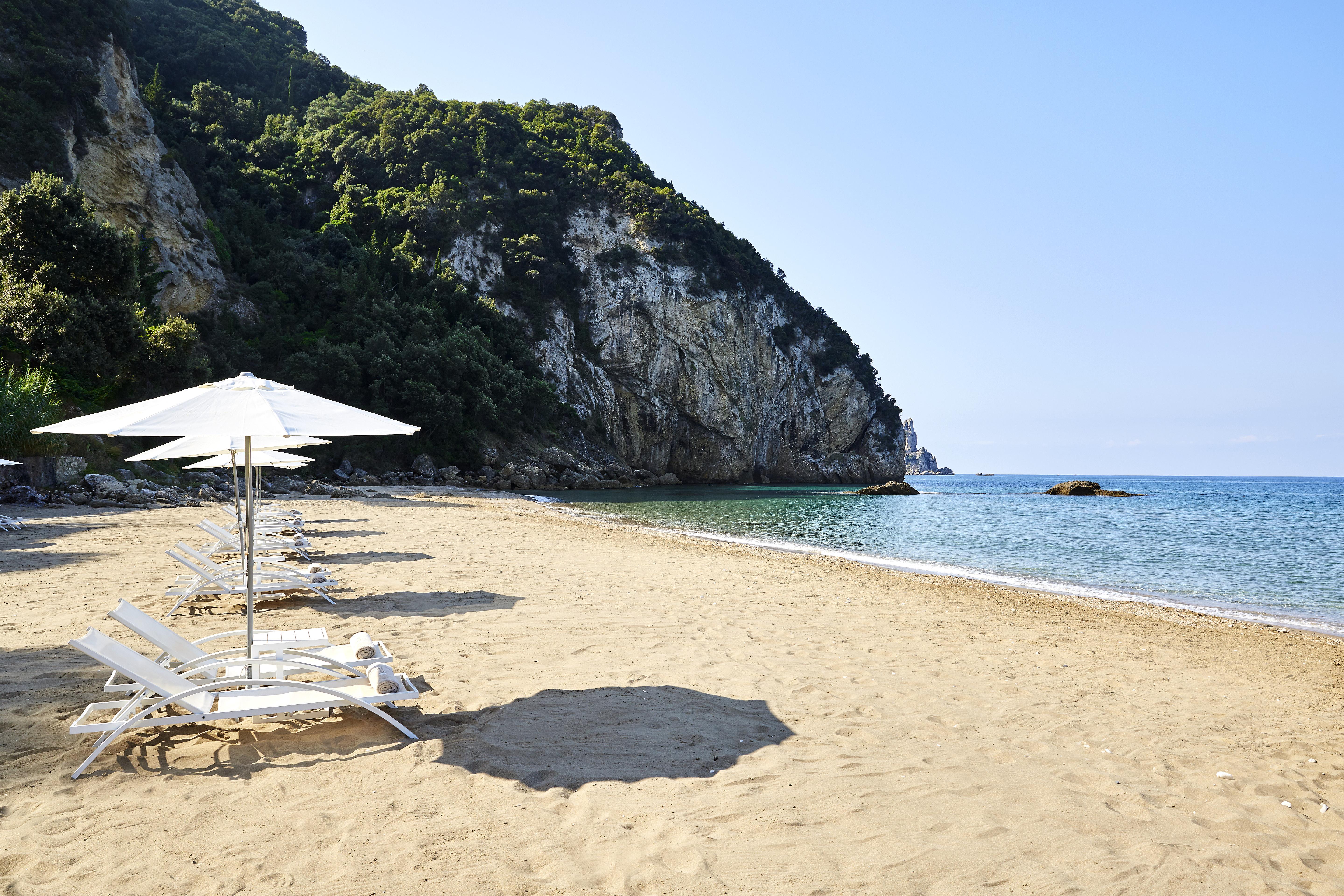 Alkyna Lifestyle Beach Resort Ex La Grotta Verde (Adults Only) Agios Gordios  Ngoại thất bức ảnh A beach in Sithonia