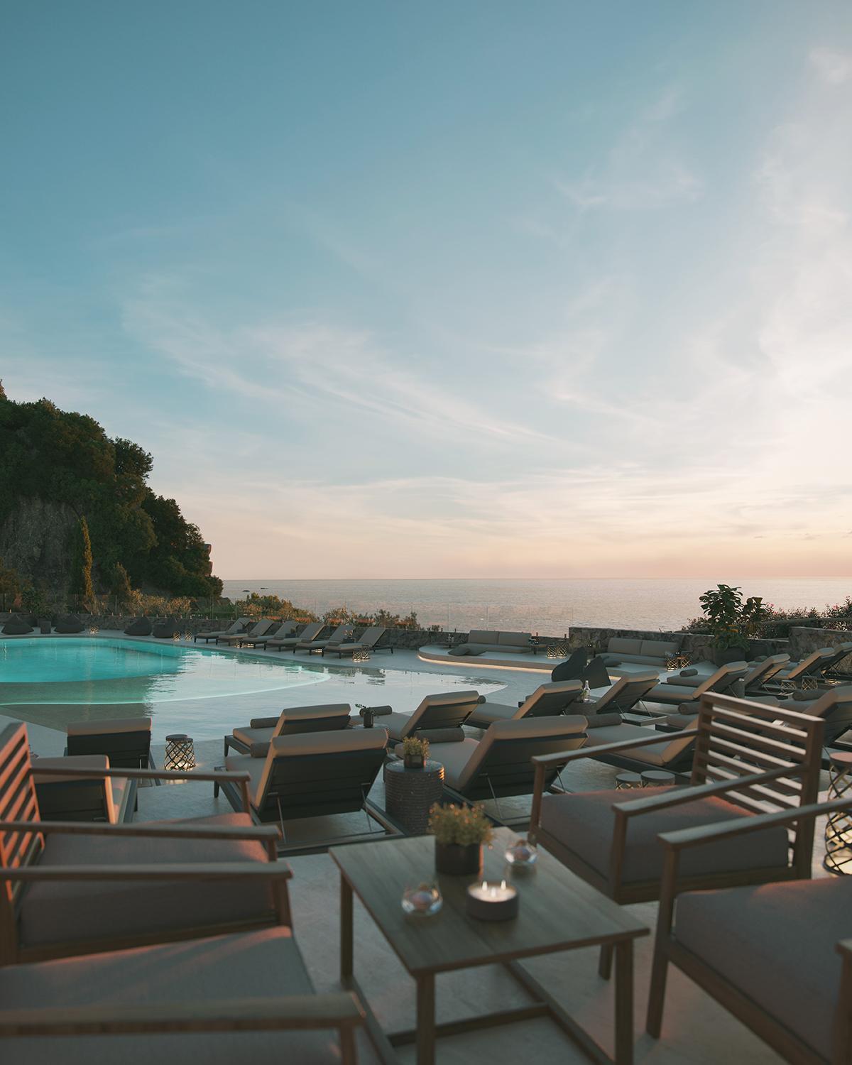 Alkyna Lifestyle Beach Resort Ex La Grotta Verde (Adults Only) Agios Gordios  Ngoại thất bức ảnh The pool at the resort