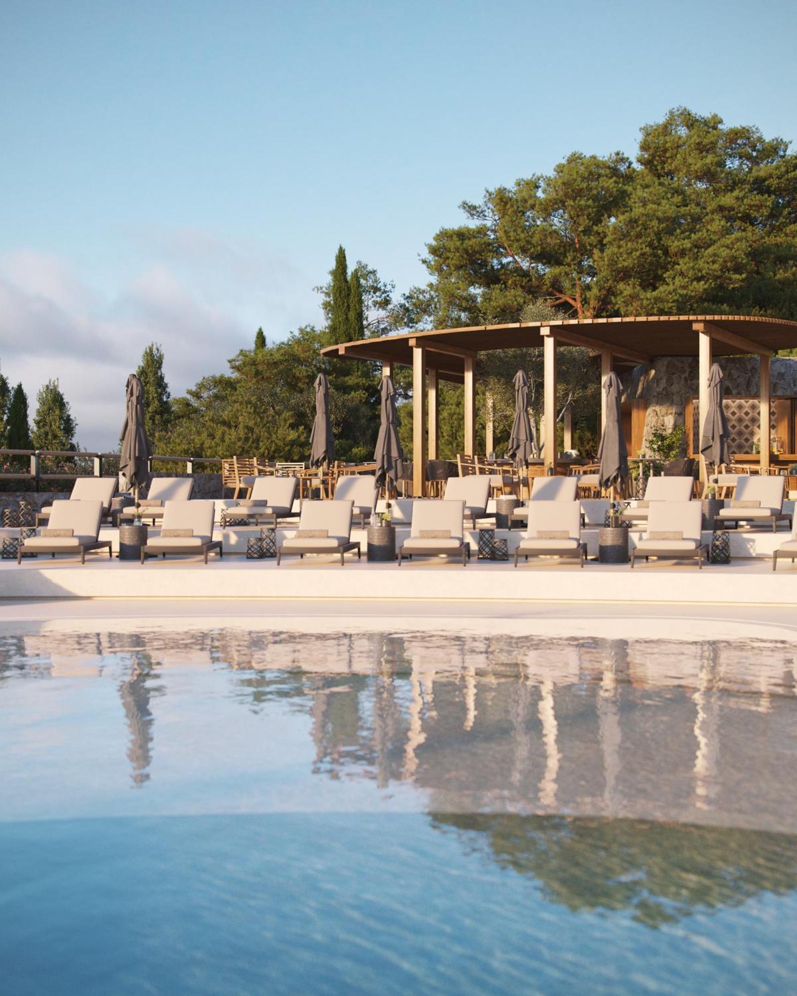 Alkyna Lifestyle Beach Resort Ex La Grotta Verde (Adults Only) Agios Gordios  Ngoại thất bức ảnh The beach at the hotel