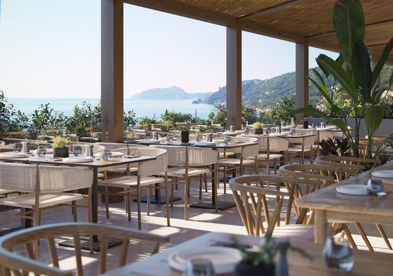 Alkyna Lifestyle Beach Resort Ex La Grotta Verde (Adults Only) Agios Gordios  Ngoại thất bức ảnh The restaurant