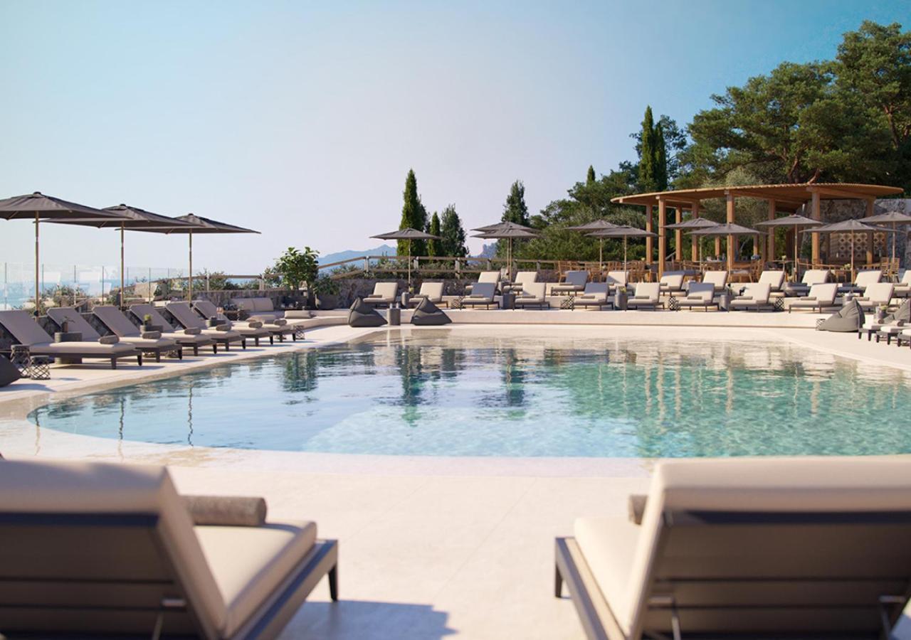 Alkyna Lifestyle Beach Resort Ex La Grotta Verde (Adults Only) Agios Gordios  Ngoại thất bức ảnh The pool at the hotel