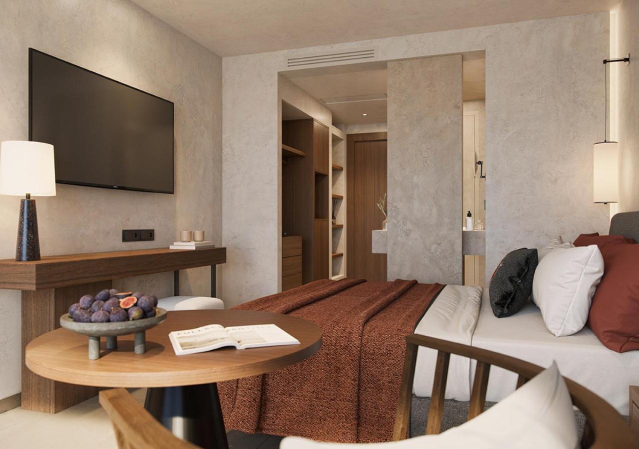 Alkyna Lifestyle Beach Resort Ex La Grotta Verde (Adults Only) Agios Gordios  Ngoại thất bức ảnh A bedroom in the hotel